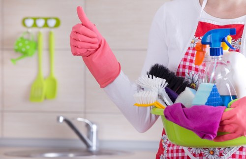 Person submitting a formal complaint document in a structured process