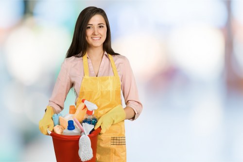 Cleaner bathroom and kitchen areas maintained through routine care