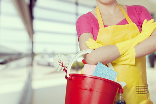 Eco-friendly communal area cleaning supplies