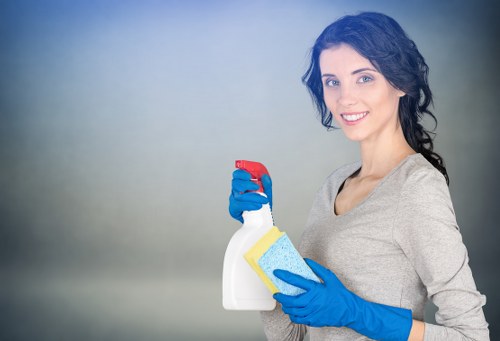 Room-by-room house cleaning strategy for kitchens and bathrooms